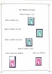 1920-2005 Collection de timbres avec variétés de couleurs,