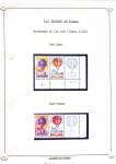 1920-2005 Collection de timbres avec variétés de couleurs,