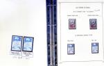 1920-2005 Collection de timbres avec variétés de couleurs,