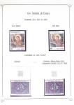 1920-2005 Collection de timbres avec variétés de couleurs,
