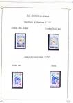 1920-2005 Collection de timbres avec variétés de couleurs,
