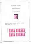 1920-2005 Collection de timbres avec variétés de couleurs,