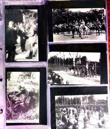 1918-1920, CPA DE GUERRE en 4 albums