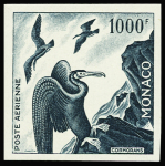 POSTE AERIENNE N°55/58 essais de couleurs, TB