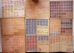 1900-40env. CARTES QUITTANCES : Impressionant ensemble