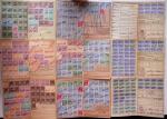 1900-40env. CARTES QUITTANCES : Impressionant ensemble