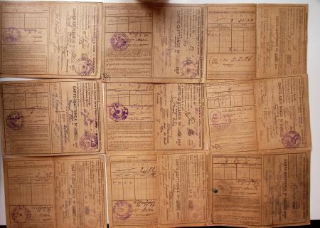 1900-40env. CARTES QUITTANCES : Impressionant ensemble