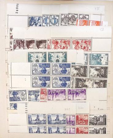 1900-1954, Collection surtout de neufs ** dont bonnes