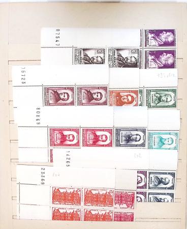 1900-1954, Collection surtout de neufs ** dont bonnes
