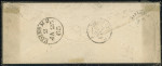 N°23 obl. càd T15 MENTON 22/1/65 s. Env., arr. EDINBURGH 25/1, Superbe