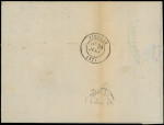 N°29Bb 20c bleu, T II, "A LA CORNE", obl. Etoile s. LAC, càd PARIS 23/6/69, arr. VIERZON 24/6, TB