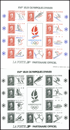 N°14 Jeux Olympiques d'hiver Albertville 1992 : épreuve