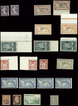 1900-1936, Sympathique sélection de neufs ** avec bonnes