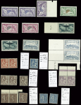 1900-1936, Sympathique sélection de neufs ** avec bonnes