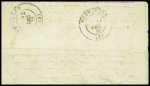 Lettre formule par Ballon Monté affr. n°37 obl. étoile