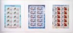 Lot de 25 Feuillets avec bords de feuille illustrés