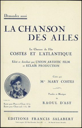 10 documents divers dont photo dédicacée de Maurice Rossi, programme du meeting de Vincennes (mai 1931), brochure Blériot Paris 1911. TB