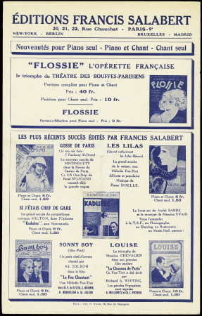 10 documents divers dont photo dédicacée de Maurice Rossi, programme du meeting de Vincennes (mai 1931), brochure Blériot Paris 1911. TB