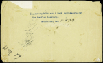 Allemagne n°85 obl Heilbronn (15 janv 1917) sur lettre pour Buenos Aires avec CAD "Bremen 1 D.O.R" (30.1.17) et griffe bleue