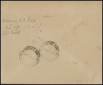Paraguay n°191 + 227 + PA2 obl CAD "Sco aereo-postal Paraguay (1.1.29) sur lettre pour Buenos Aires (Pilote Vachet) (Muller n°3 Paraguay). Rare et TB
