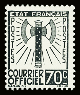 N°5 70c noir, neuf **, TB