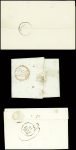 37 lettres d'Aubusson dont 3 avec MP "P 22 P Aubusson" (ind 13 chaque)
