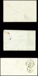 37 lettres d'Aubusson dont 3 avec MP "P 22 P Aubusson" (ind 13 chaque)