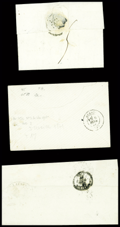 37 lettres d'Aubusson dont 3 avec MP "P 22 P Aubusson" (ind 13 chaque)