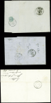 37 lettres d'Aubusson dont 3 avec MP "P 22 P Aubusson" (ind 13 chaque)