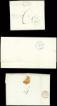 37 lettres d'Aubusson dont 3 avec MP "P 22 P Aubusson" (ind 13 chaque)