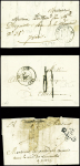 37 lettres d'Aubusson dont 3 avec MP "P 22 P Aubusson" (ind 13 chaque)
