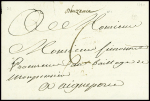 Marque manuscrite "D'Auzance" (L1 - 1780), ind 19. TB