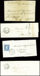 13 lettres de Chambon-s-Voueize dont marque manuscrite "De Chambon" (L1 - ind 14)