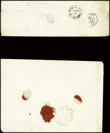 14 lettres de Felletin dont MP "Feuilletin" (L2 - 1776 - ind 14) et "P 22 P Felletin" (32x9mm - 1829 - ind 14)