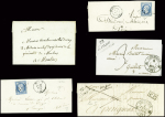 Restant de collection de la Creuse : 81 lettres : Ajain (1), Auzances (5), Bellegarde (4), Bonnat (5), Chatelux Malvaleix (9), La Courtine (2), Crocq (4)
