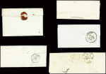 Restant de collection de la Creuse : 81 lettres : Ajain (1), Auzances (5), Bellegarde (4), Bonnat (5), Chatelux Malvaleix (9), La Courtine (2), Crocq (4)
