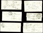 Restant de collection de la Creuse : 81 lettres : Ajain (1), Auzances (5), Bellegarde (4), Bonnat (5), Chatelux Malvaleix (9), La Courtine (2), Crocq (4)