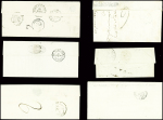 Restant de collection de la Creuse : 81 lettres : Ajain (1), Auzances (5), Bellegarde (4), Bonnat (5), Chatelux Malvaleix (9), La Courtine (2), Crocq (4)