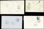 Restant de collection de la Creuse : 81 lettres : Ajain (1), Auzances (5), Bellegarde (4), Bonnat (5), Chatelux Malvaleix (9), La Courtine (2), Crocq (4)