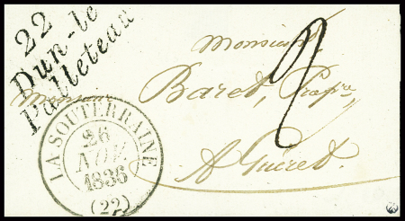 Restant de collection de la Creuse : 81 lettres : Ajain (1), Auzances (5), Bellegarde (4), Bonnat (5), Chatelux Malvaleix (9), La Courtine (2), Crocq (4)