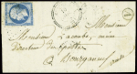 Restant de collection de la Creuse : 81 lettres : Ajain (1), Auzances (5), Bellegarde (4), Bonnat (5), Chatelux Malvaleix (9), La Courtine (2), Crocq (4)