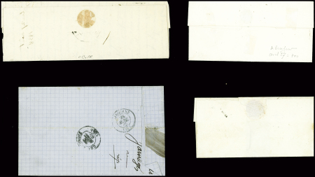 Restant de collection de la Creuse : 81 lettres : Ajain (1), Auzances (5), Bellegarde (4), Bonnat (5), Chatelux Malvaleix (9), La Courtine (2), Crocq (4)