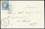 Restant de collection de la Creuse : 81 lettres : Ajain (1), Auzances (5), Bellegarde (4), Bonnat (5), Chatelux Malvaleix (9), La Courtine (2), Crocq (4)