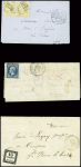 Restant de collection de la Creuse : 81 lettres : Ajain (1), Auzances (5), Bellegarde (4), Bonnat (5), Chatelux Malvaleix (9), La Courtine (2), Crocq (4)