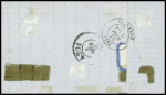Restant de collection de la Creuse : 81 lettres : Ajain (1), Auzances (5), Bellegarde (4), Bonnat (5), Chatelux Malvaleix (9), La Courtine (2), Crocq (4)