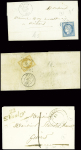 Restant de collection de la Creuse : 81 lettres : Ajain (1), Auzances (5), Bellegarde (4), Bonnat (5), Chatelux Malvaleix (9), La Courtine (2), Crocq (4)