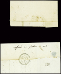 Restant de collection de la Creuse : 81 lettres : Ajain (1), Auzances (5), Bellegarde (4), Bonnat (5), Chatelux Malvaleix (9), La Courtine (2), Crocq (4)