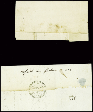 Restant de collection de la Creuse : 81 lettres : Ajain (1), Auzances (5), Bellegarde (4), Bonnat (5), Chatelux Malvaleix (9), La Courtine (2), Crocq (4)