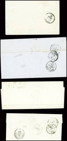 Restant de collection de la Creuse : 81 lettres : Ajain (1), Auzances (5), Bellegarde (4), Bonnat (5), Chatelux Malvaleix (9), La Courtine (2), Crocq (4)