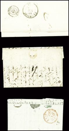 Restant de collection de la Creuse : 81 lettres : Ajain (1), Auzances (5), Bellegarde (4), Bonnat (5), Chatelux Malvaleix (9), La Courtine (2), Crocq (4)